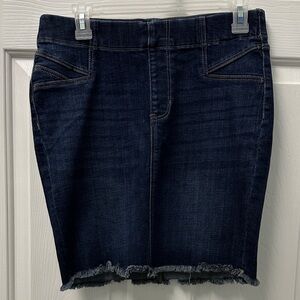 Dark Blue Denim Skirt Liverpool Los Angeles